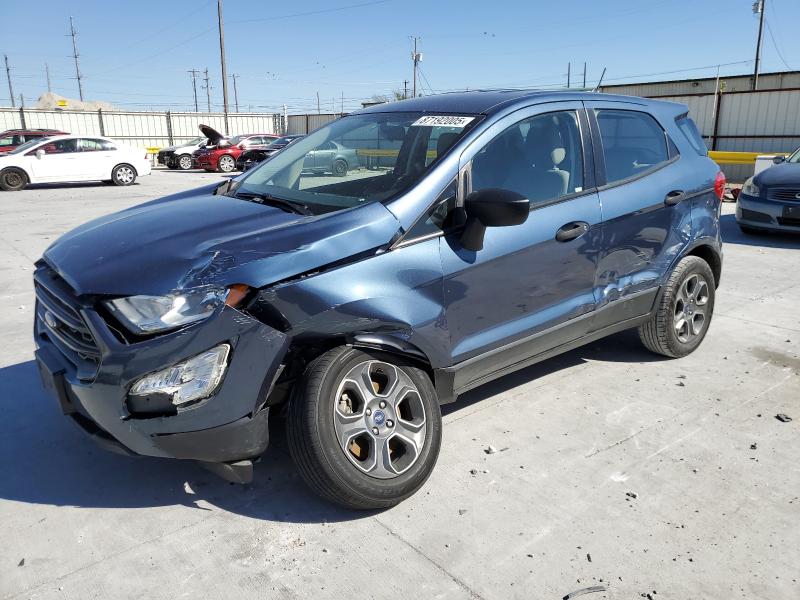 FORD ECOSPORT S 2021 with VIN MAJ3S2FE9MC422803 - Photo from auction