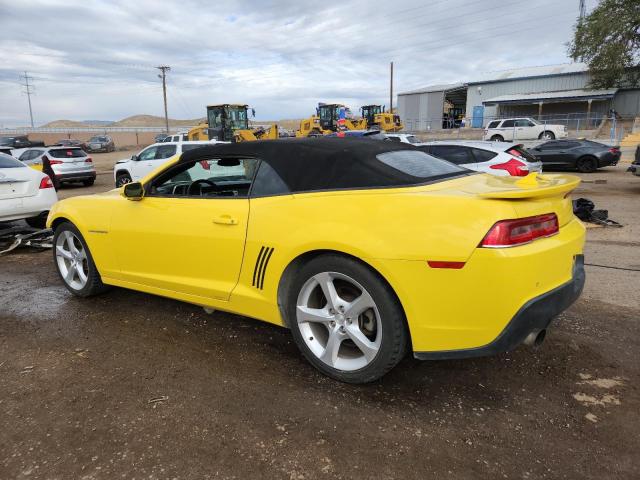 Photo 2 from auction – 2015 CHEVROLET CAMARO LT with VIN 2G1FF3D3XF9292908