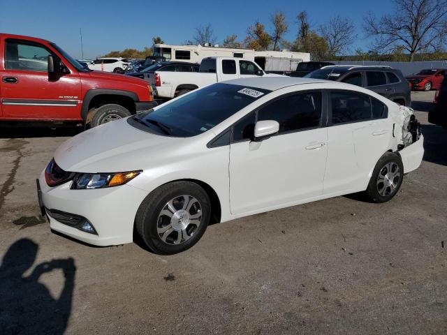 HONDA CIVIC HYBR 2014 with VIN 19XFB4F23EE200020 - Photo from auction