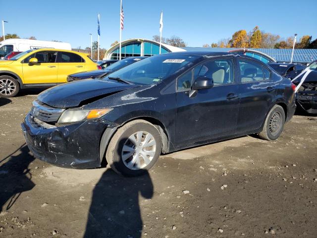 HONDA CIVIC LX 2012 with VIN 2HGFB2F57CH583364 - Photo from auction