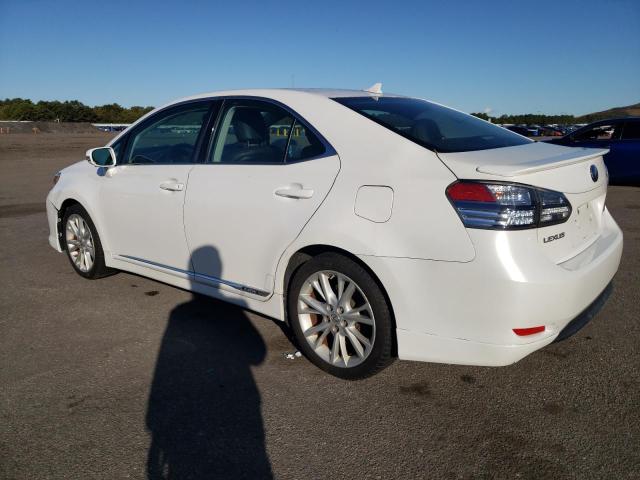 Photo 2 from auction – 2010 LEXUS HS 250H with VIN JTHBB1BA5A2006752