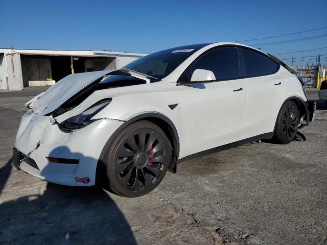 TESLA MODEL Y 2023 with VIN 7SAYGDEF4PF738918 - Photo from auction