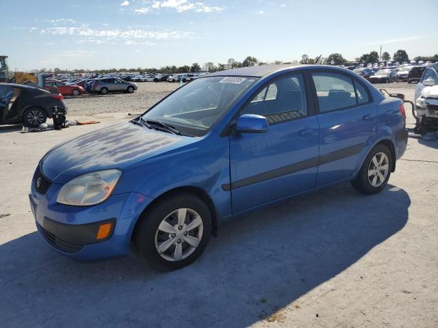 KIA RIO BASE 2009 with VIN KNADE223296543590 - Photo from auction