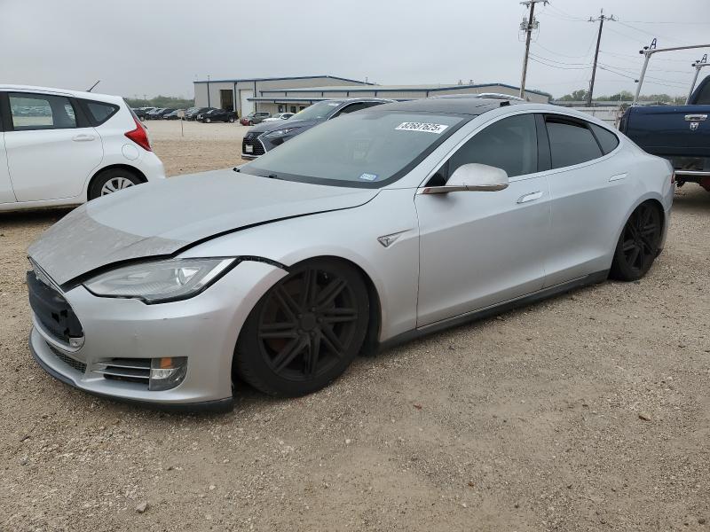 TESLA MODEL S 2013 with VIN 5YJSA1CG8DFP09285 - Photo from auction