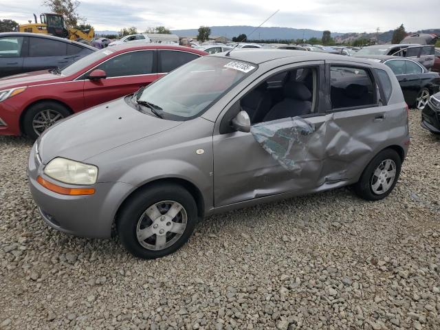 CHEVROLET AVEO BASE 2007 with VIN KL1TD666X7B736031 - Photo from auction
