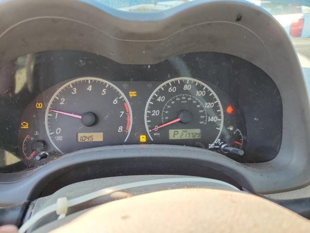 Photo 9 from auction – 2009 TOYOTA COROLLA BA with VIN JTDBL40E299094605