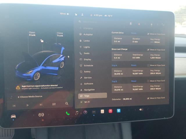 Photo 9 from auction – 2023 TESLA MODEL 3 with VIN 5YJ3E1EA5PF564356