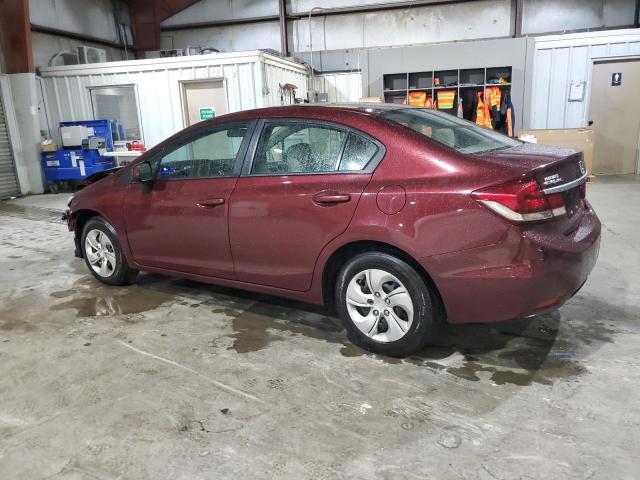 Photo 2 from auction – 2013 HONDA CIVIC LX with VIN 2HGFB2F51DH595771