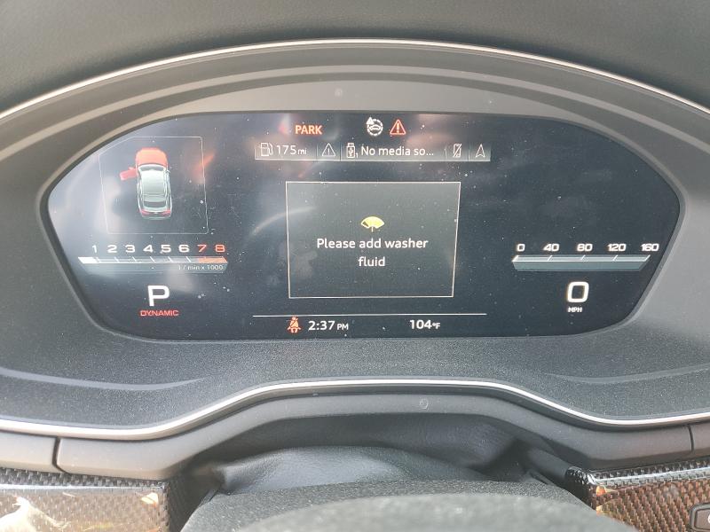 Photo 9 from auction – 2020 AUDI S5 PRESTIG with VIN WAUB4CF52LA016133