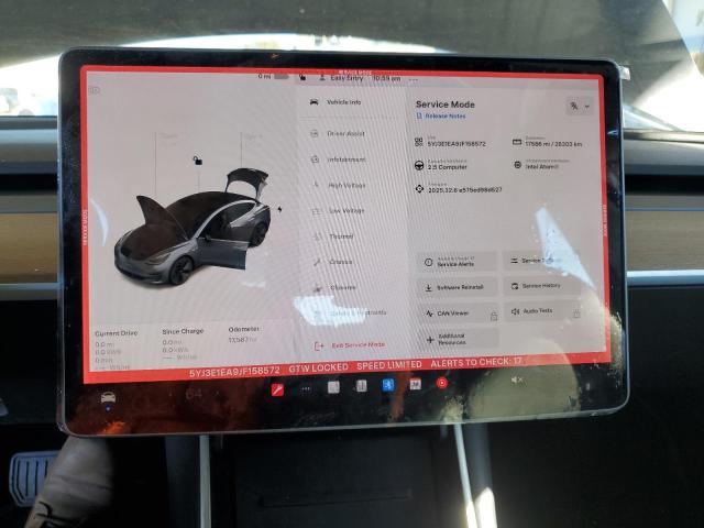 Photo 9 from auction – 2018 TESLA MODEL 3 with VIN 5YJ3E1EA9JF158572