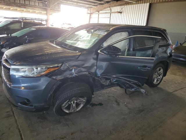 TOYOTA HIGHLANDER LIMITED 2015 with VIN 5TDDKRFH2FS188765 - Photo from auction