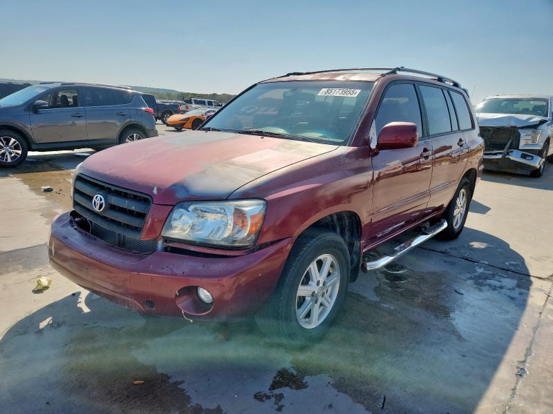 TOYOTA HIGHLANDER 2006 with VIN JTEGP21A260092780 - Photo from auction