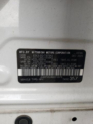 Photo 14 from auction – 2021 MITSUBISHI OUTLANDER with VIN JA4APVAU4MU012479