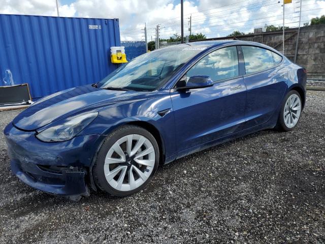 TESLA MODEL 3 2022 with VIN 5YJ3E1EA5NF190859 - Photo from auction
