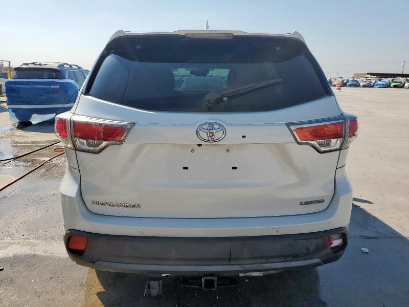 Photo 6 from auction – 2014 TOYOTA HIGHLANDER with VIN 5TDYKRFH3ES009682