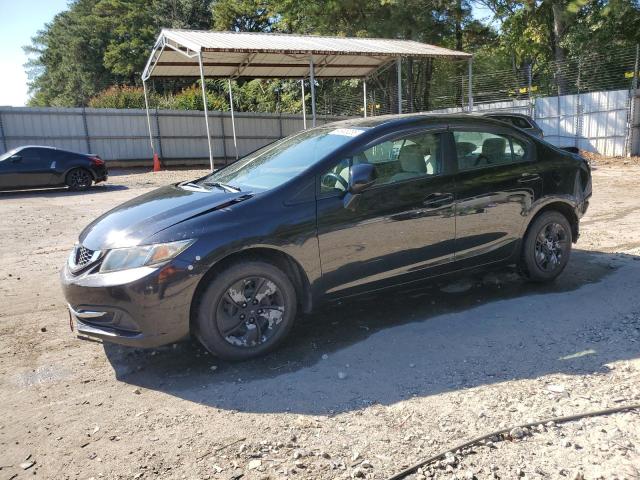 HONDA CIVIC LX 2013 with VIN 19XFB2E55DE010203 - Photo from auction