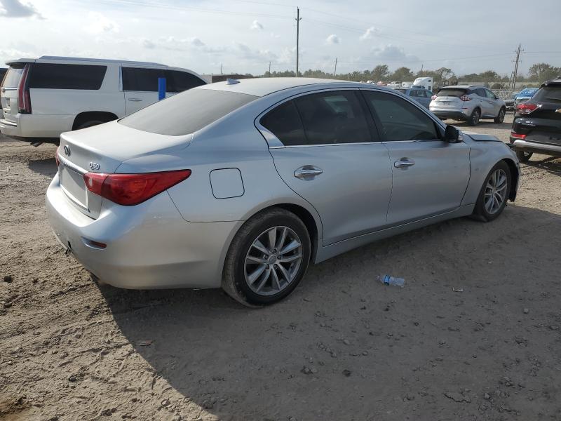 Photo 3 from auction – 2014 INFINITI Q50 BASE with VIN JN1BV7ARXEM690200