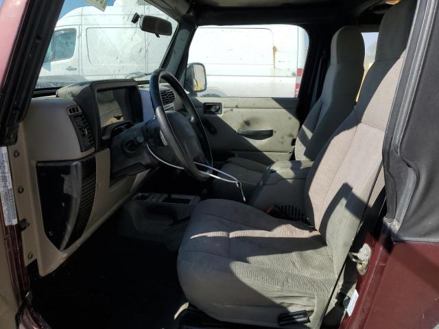 Photo 7 from auction – 2003 JEEP WRANGLER COMMANDO with VIN 1J4FA39S23P333268