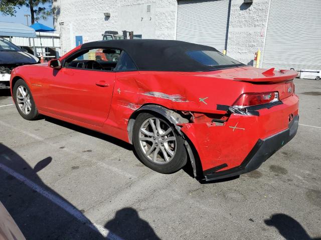Photo 2 from auction – 2014 CHEVROLET CAMARO LT with VIN 2G1FB3D39E9291503