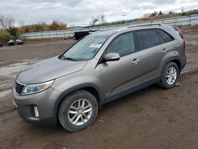 KIA SORENTO LX 2015 with VIN 5XYKTCA62FG574526 - Photo from auction