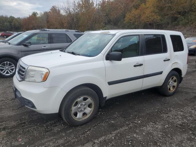 HONDA PILOT LX 2015 with VIN 5FNYF4H25FB045878 - Photo from auction