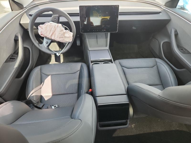 Photo 8 from auction – 2025 TESLA MODEL 3 with VIN 5YJ3E1EAXSF950991