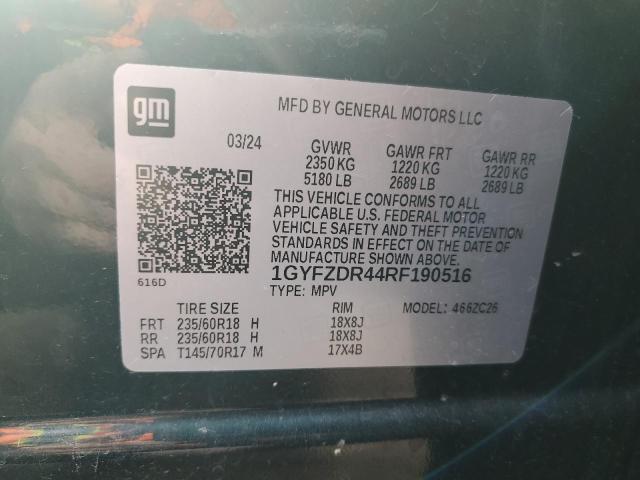 Photo 14 from auction – 2024 CADILLAC XT4 PREMIU with VIN 1GYFZDR44RF190516