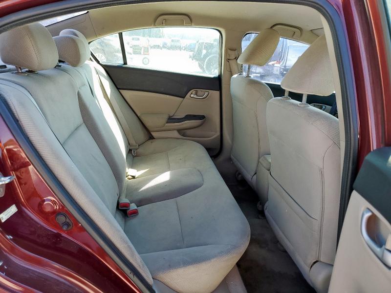 Photo 10 from auction – 2012 HONDA CIVIC LX with VIN 2HGFB2F51CH572716