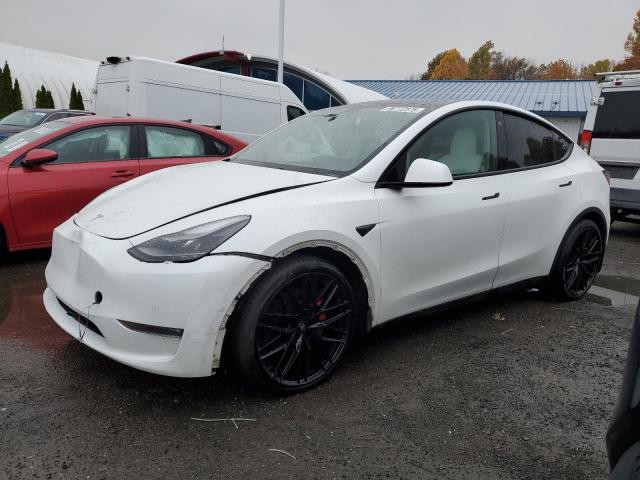 Photo 1 from auction – 2021 TESLA MODEL Y with VIN 5YJYGDEF9MF302266