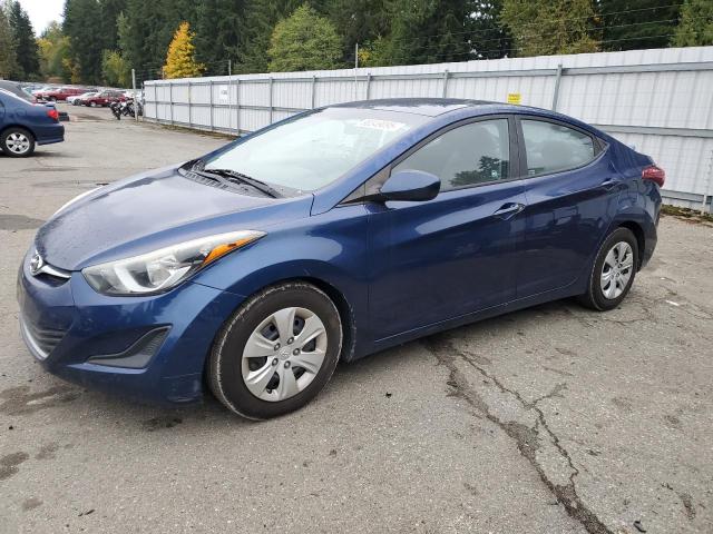 HYUNDAI ELANTRA SE 2016 with VIN 5NPDH4AE1GH707293 - Photo from auction