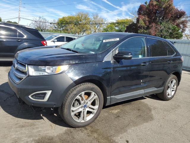 FORD EDGE TITANIUM 2017 with VIN 2FMPK3K96HBB57754 - Photo from auction
