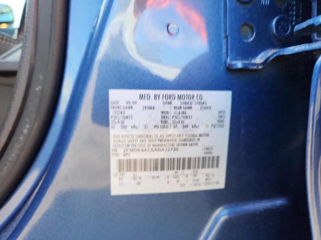 Photo 14 from auction – 2010 FORD EDGE SPORT with VIN 2FMDK4AC6ABA32720