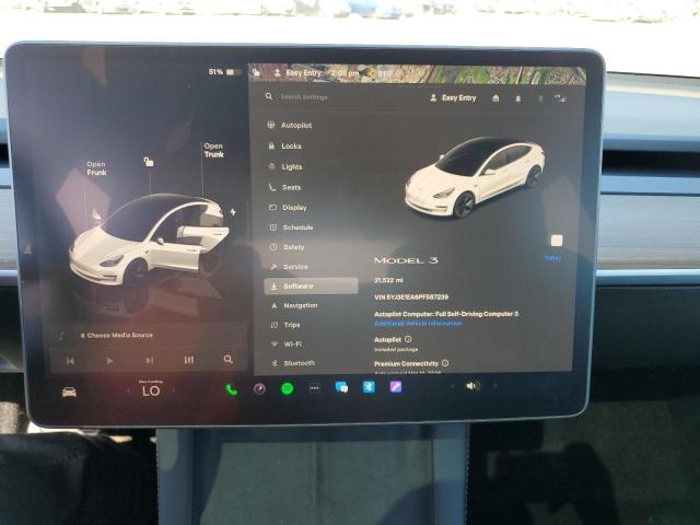 Photo 9 from auction – 2023 TESLA MODEL 3 with VIN 5YJ3E1EA6PF587239