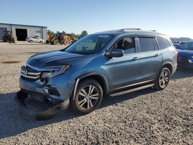 HONDA PILOT EXLN 2016 with VIN 5FNYF6H73GB019675 - Photo from auction
