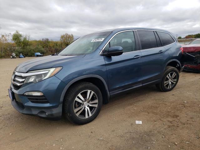 HONDA PILOT EXLN 2017 with VIN 5FNYF6H72HB023699 - Photo from auction
