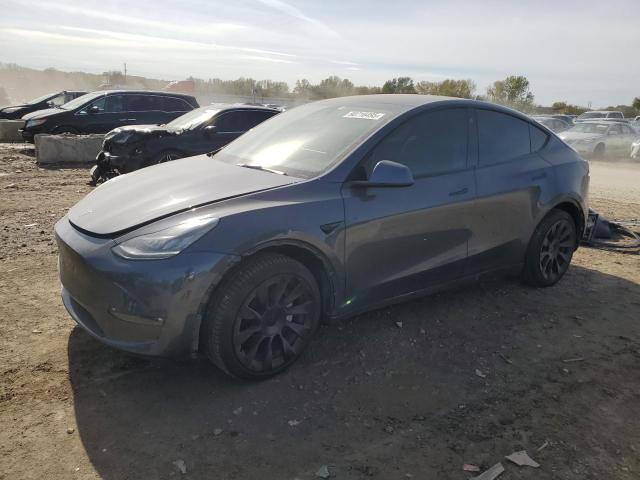 TESLA MODEL Y 2021 with VIN 5YJYGAEE3MF158977 - Photo from auction