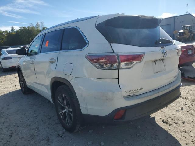 Photo 2 from auction – 2016 TOYOTA HIGHLANDER XLE with VIN 5TDJKRFH2GS264571