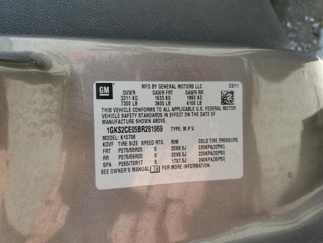 Photo 14 from auction – 2011 GMC YUKON SLT with VIN 1GKS2CE05BR281969