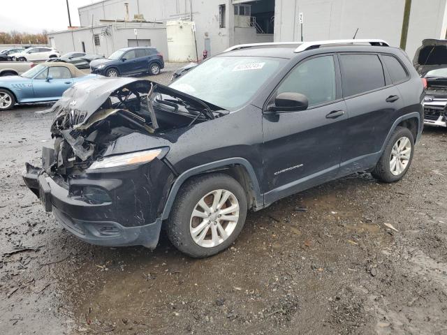 JEEP CHEROKEE S 2015 with VIN 1C4PJLAB9FW684095 - Photo from auction
