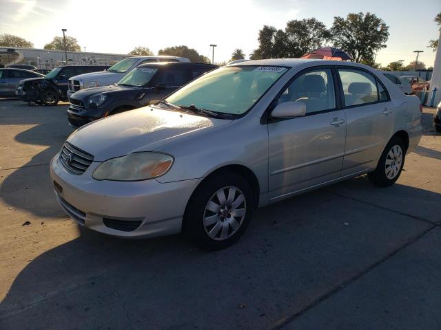 TOYOTA COROLLA CE 2003 with VIN 1NXBR32E33Z125155 - Photo from auction