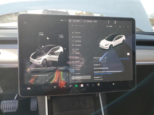 Photo 9 from auction – 2019 TESLA MODEL 3 with VIN 5YJ3E1EBXKF511055