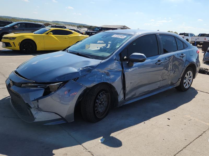 TOYOTA COROLLA LE 2021 with VIN JTDEPMAE8MJ164809 - Photo from auction