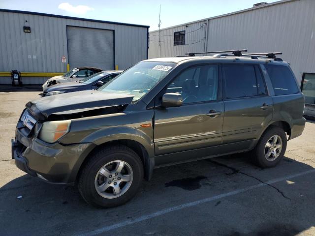 HONDA PILOT EX 2006 with VIN 2HKYF18546H521158 - Photo from auction
