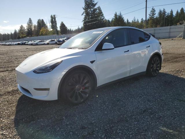 TESLA MODEL Y 2022 with VIN 7SAYGDEF9NF492946 - Photo from auction