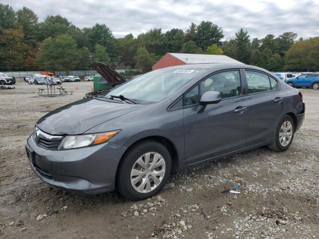 HONDA CIVIC LX 2012 with VIN 2HGFB2F57CH314555 - Photo from auction