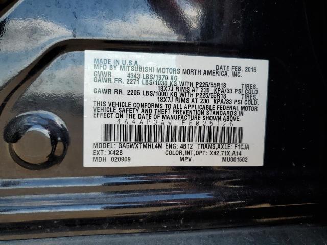 صورة رقم 14 من المزاد - 2015 MITSUBISHI OUTLANDER مع VIN 4A4AP3AW1FE025126