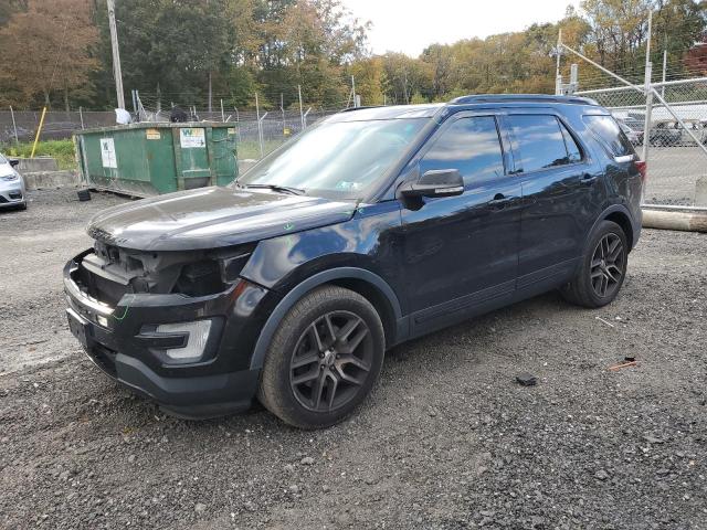 FORD EXPLORER S 2016 with VIN 1FM5K8GT9GGC28610 - Photo from auction