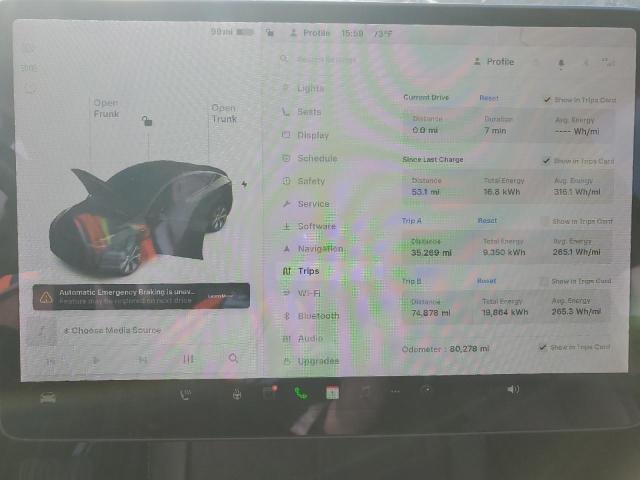 Photo 9 from auction – 2021 TESLA MODEL Y with VIN 5YJYGDEE4MF293659