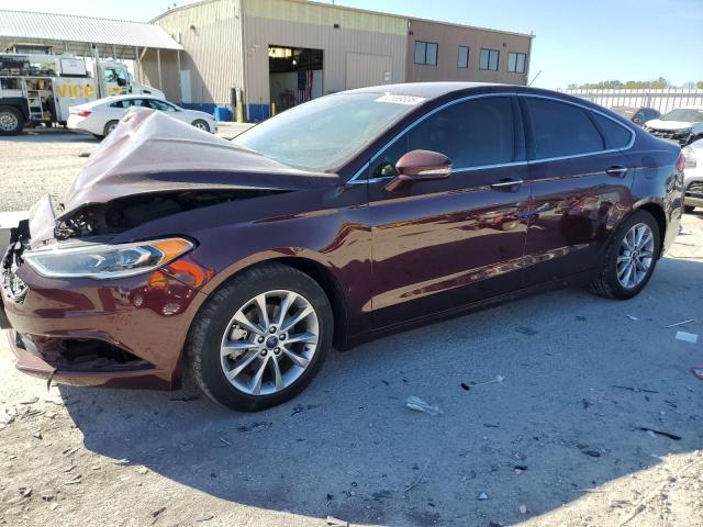 FORD FUSION SE 2017 with VIN 3FA6P0HD9HR359166 - Photo from auction