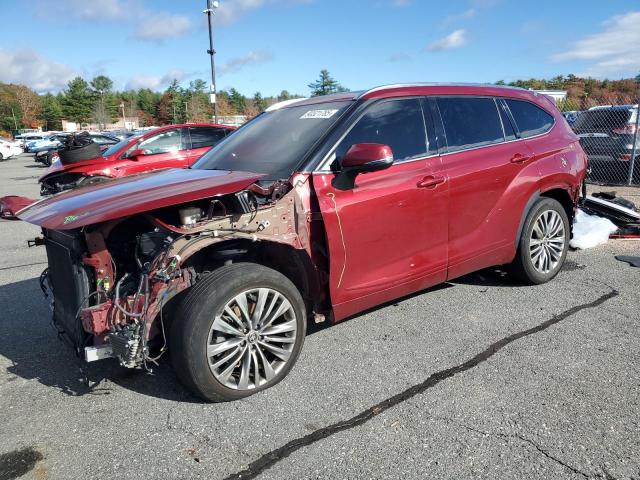 TOYOTA HIGHLANDER 2020 with VIN 5TDFZRBH8LS039038 - Photo from auction